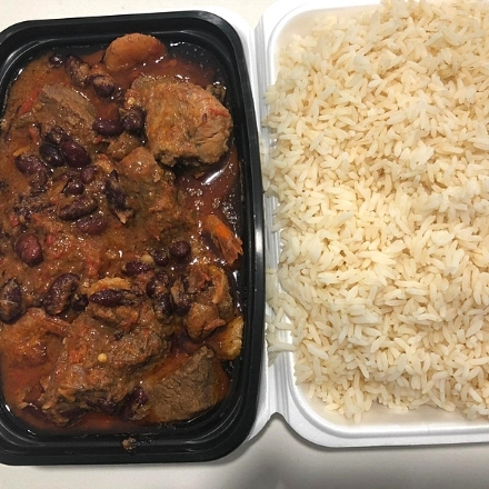 Kidney Beans Soup with Rice